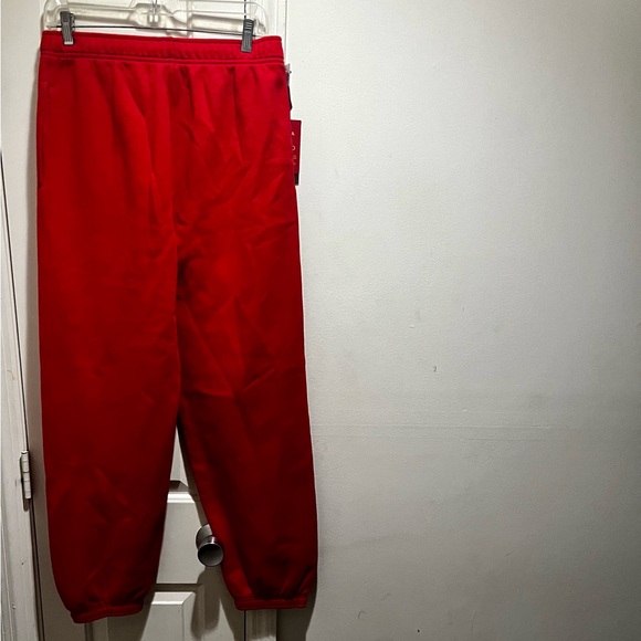 NWT Aritzia X Min Heo Lunar NY Mega flashing red joggers/ sweatpants - Picture 2 of 16